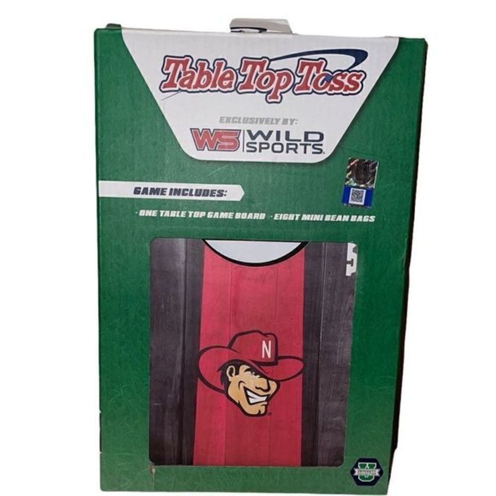 *HERBIE HUSKER* 
*UNIVERSITY OF  NEBRASKA* 
Table Bean Bag Toss/Cornhole